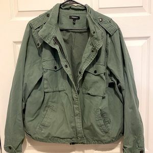 Torrid olive green jacket